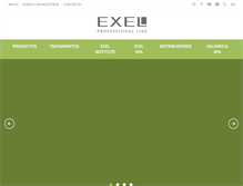Tablet Screenshot of exel-usa.com